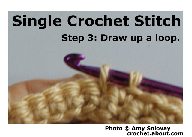 how to single crochet