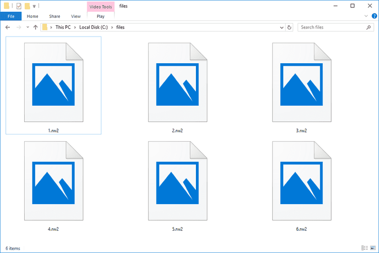 What Is Rw2 File Type