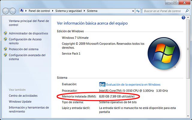 Saber La Cantidad Y Modelo Exacto De Memoria RAM Del PC