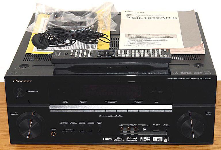 Pioneer Vsx Ah K Channel Home Theater Receiver Photos