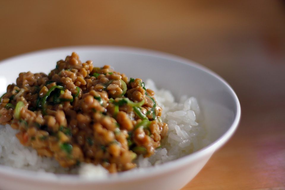 Natto Japanese Fermented Soybeans With Rice Recipe