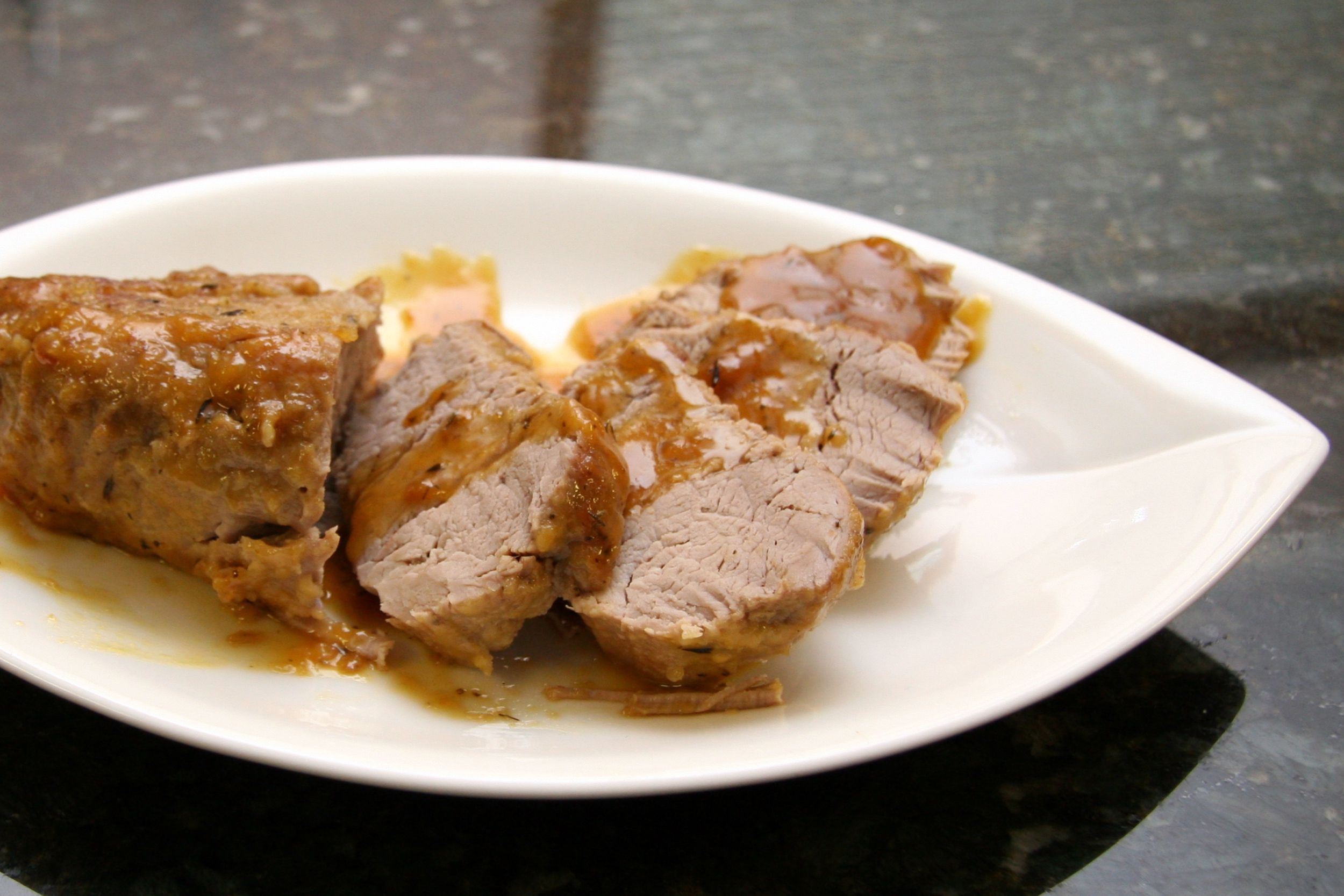 Easy Orange Glazed Pork Tenderloin