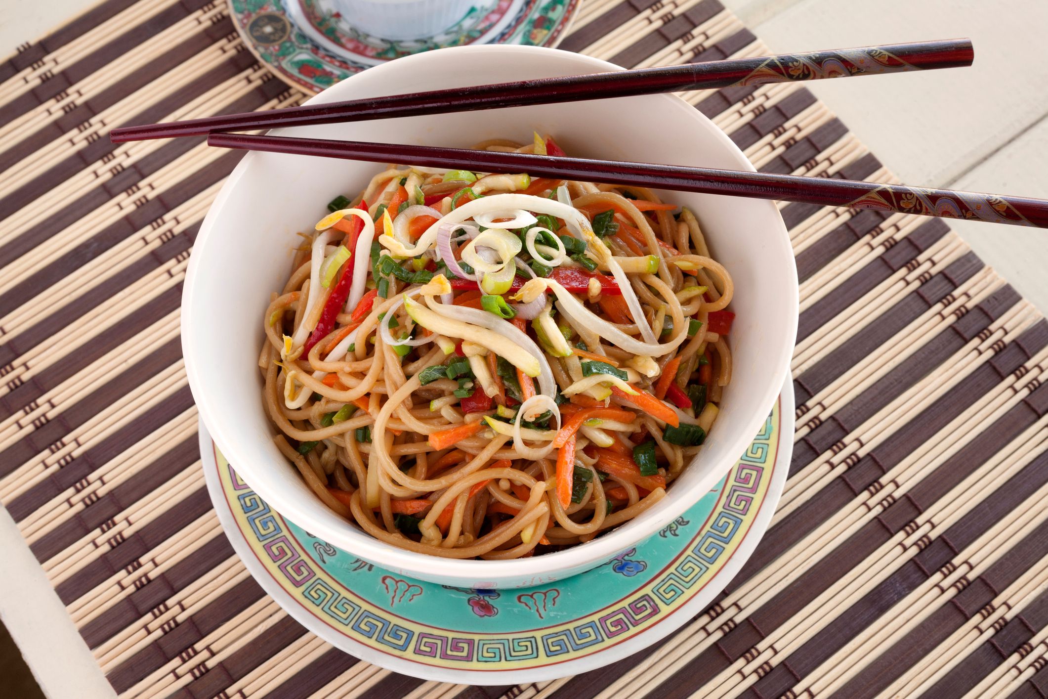 Asian noodle slaw