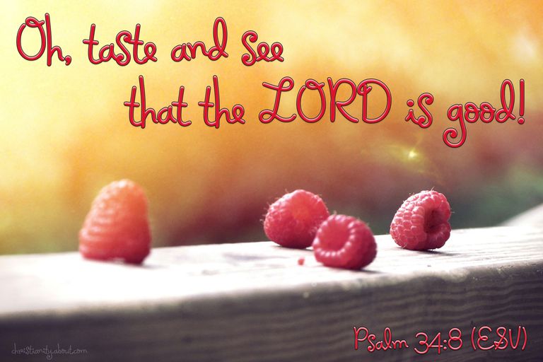 Taste And See That The Lord Is Good Verse Of The Day