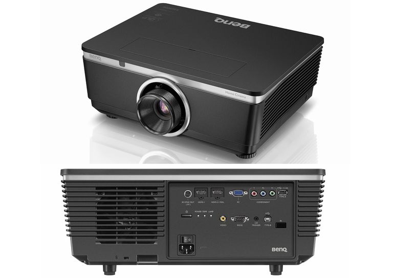 benq ht6050 dlp video projector - shown with standard lens