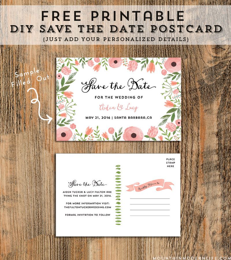 Free-Save-the-Date-Templates