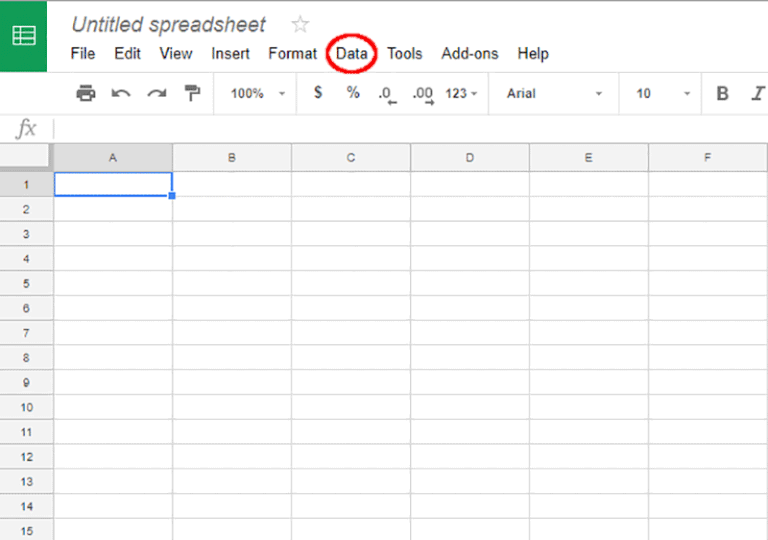 how to create a drop down list in google sheets