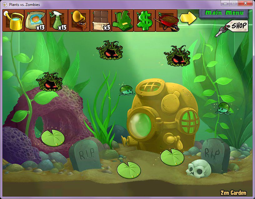  Plants  vs  Zombies  Cheat Codes for PC