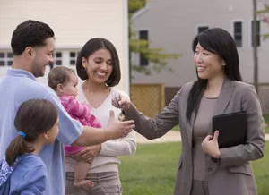 interest only loans allow this couple to buy their first house