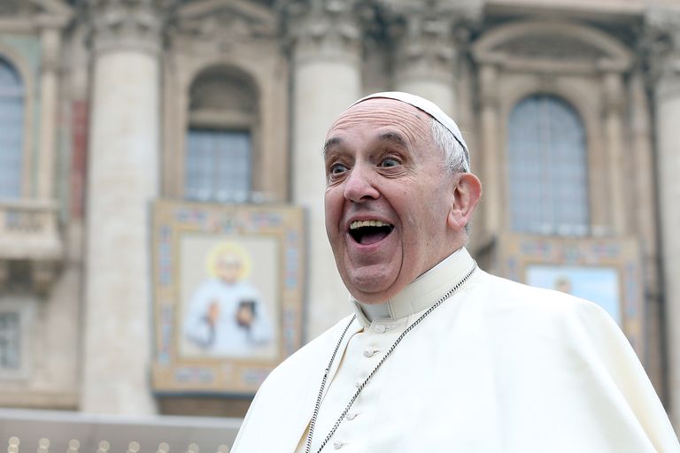 Image result for images of crazy pope francis i