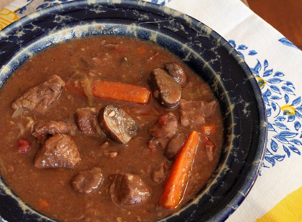 Slow Cooker Beef And Mushroom Stew Recipe