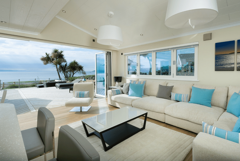 Simple Beach House Living Room Furniture 