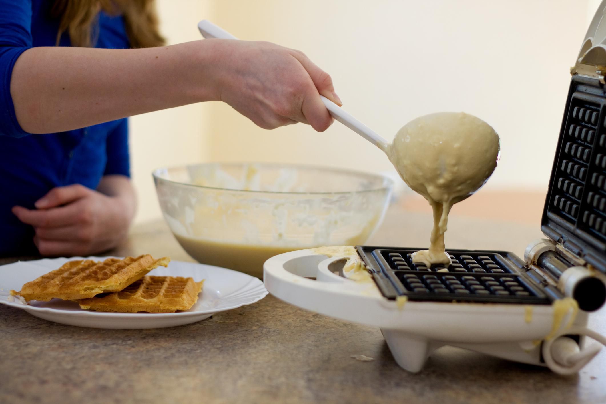 How to Clean an Electric Waffle Maker