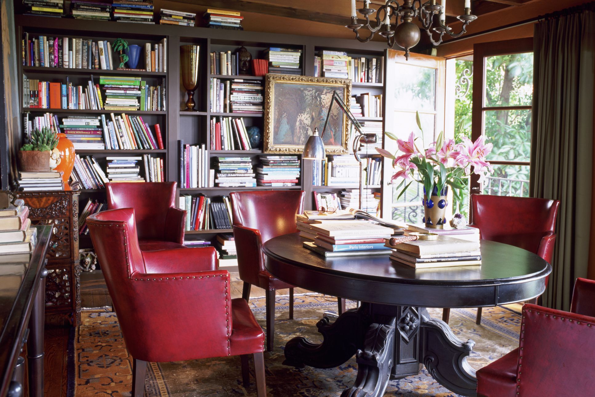 Choosing Home Library Paint Colors Lighting Amp More