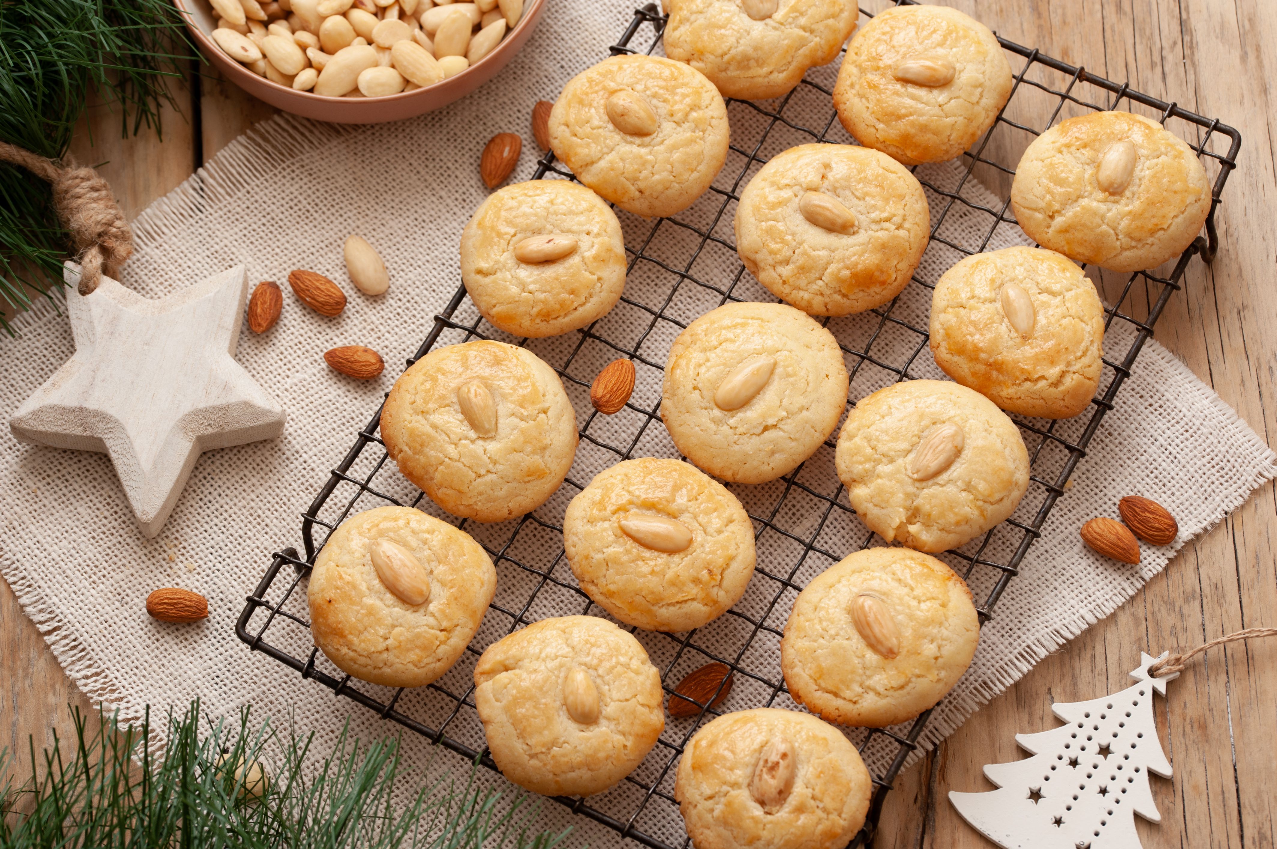 Nutty and Delicious Chinese Almond Cookies