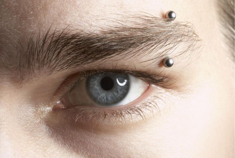 Eyebrow Piercings Info and Care Guide