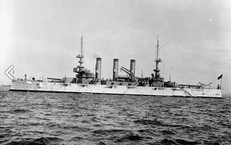 USS Minnesota (BB-22) in the Great White Fleet