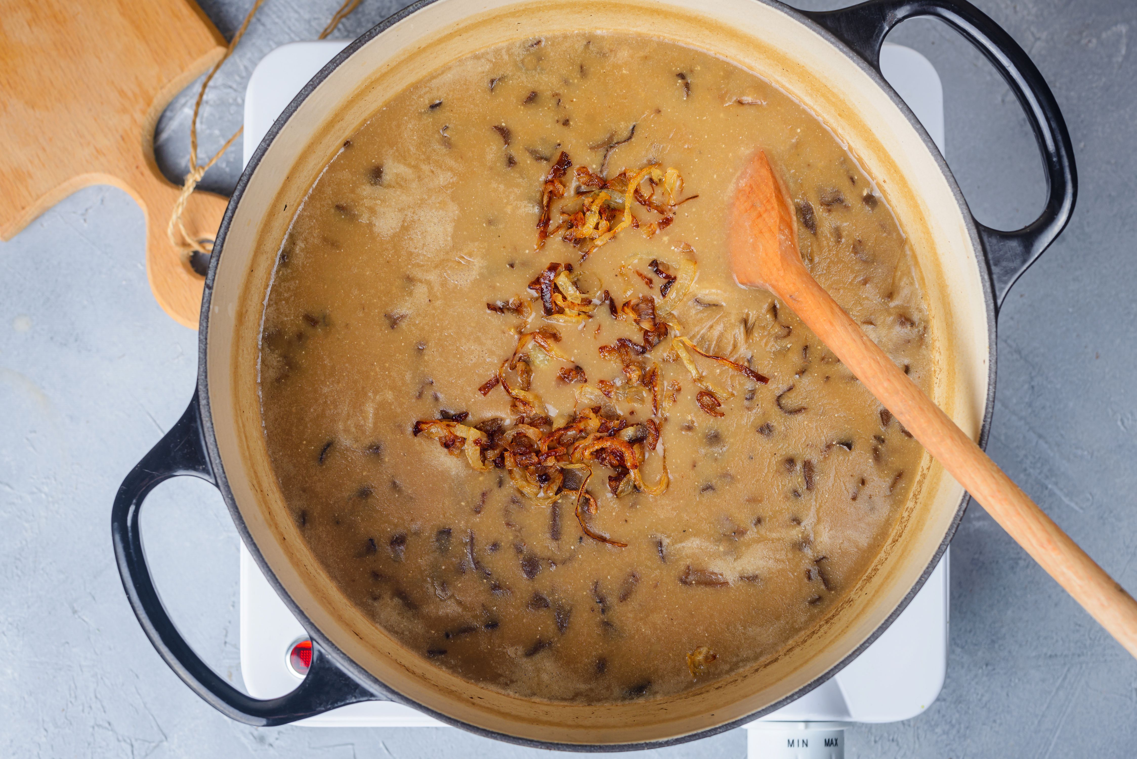 Sour Mushroom Soup Slovak Machanka