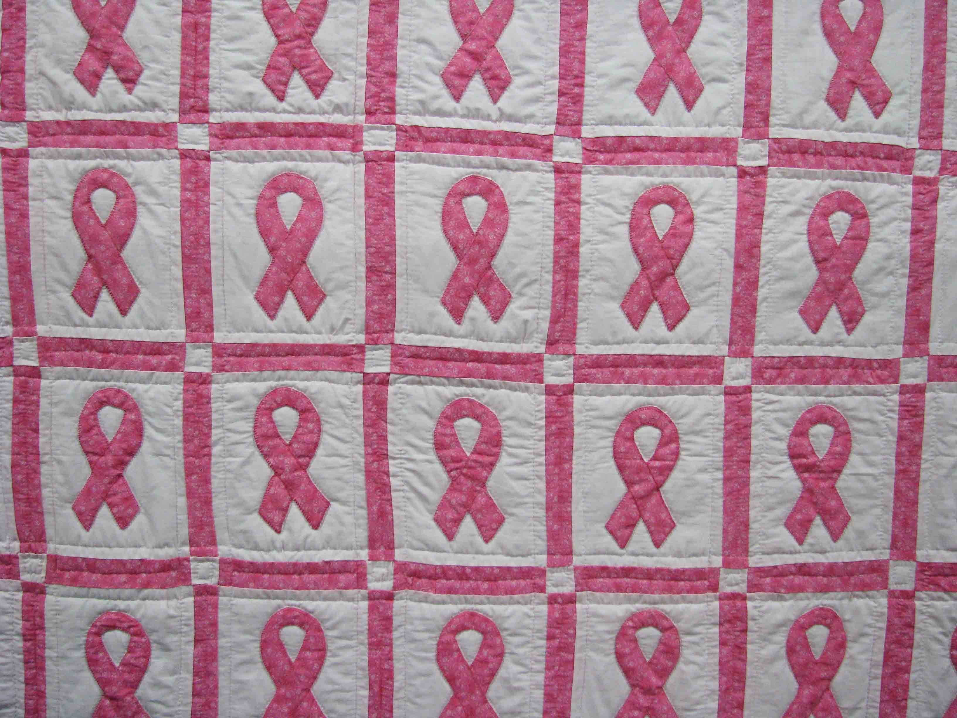 Free Cancer Ribbon Quilting Pattern Blocks