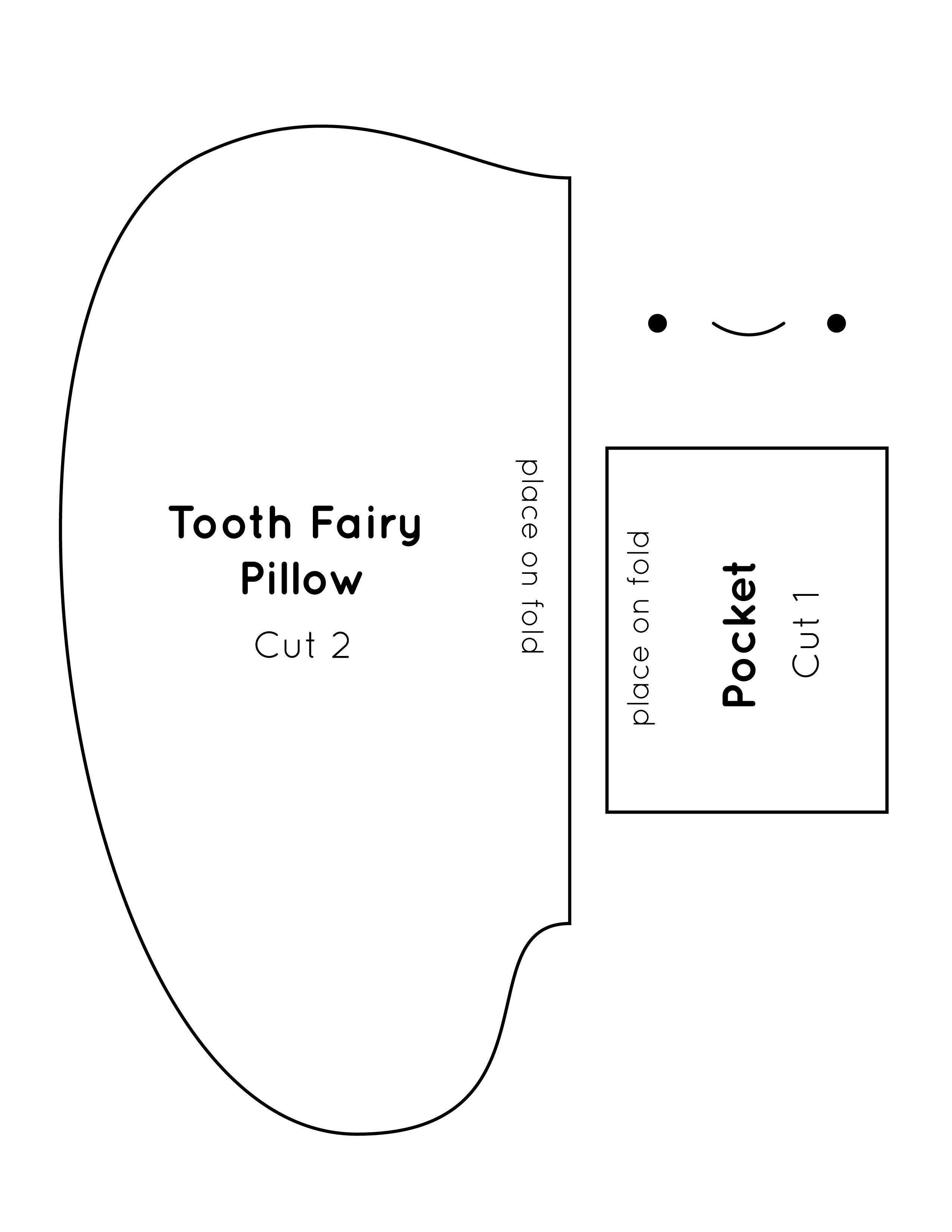 tooth fairy template free