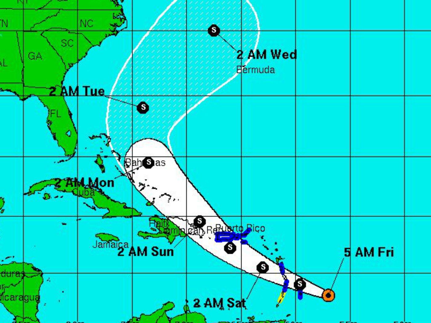Hurricane Risk in USVI St. Croix, St. Thomas, St. John