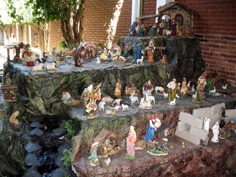 Folk Art Nativity Scenes Of Mexico Nacimientos 7124
