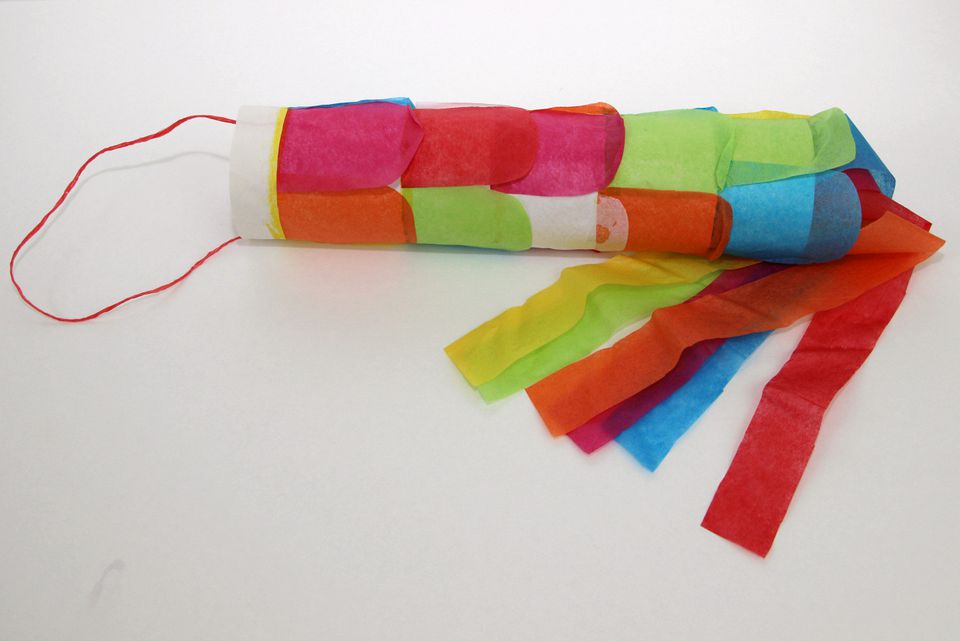 Download DIY: Tissue Paper Windsock Craft