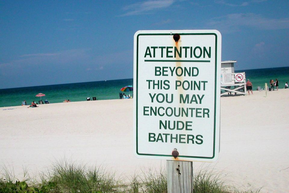 Topless and Nude Beaches in Miami, Florida