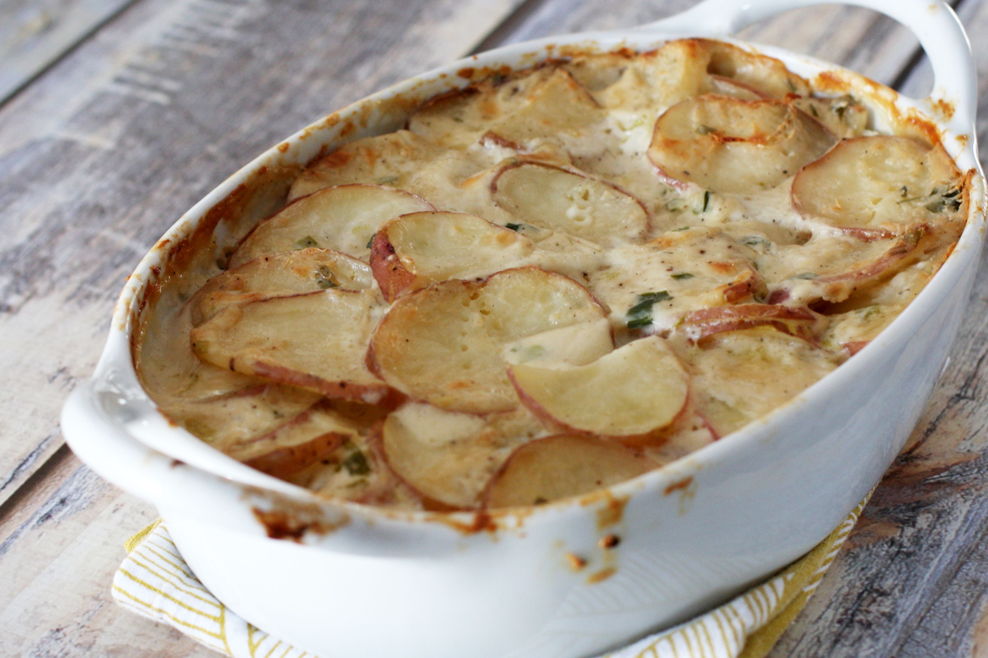 Savory Scalloped Potatoes Recipe