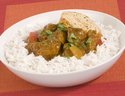 Curried Venison With Rice Recipe