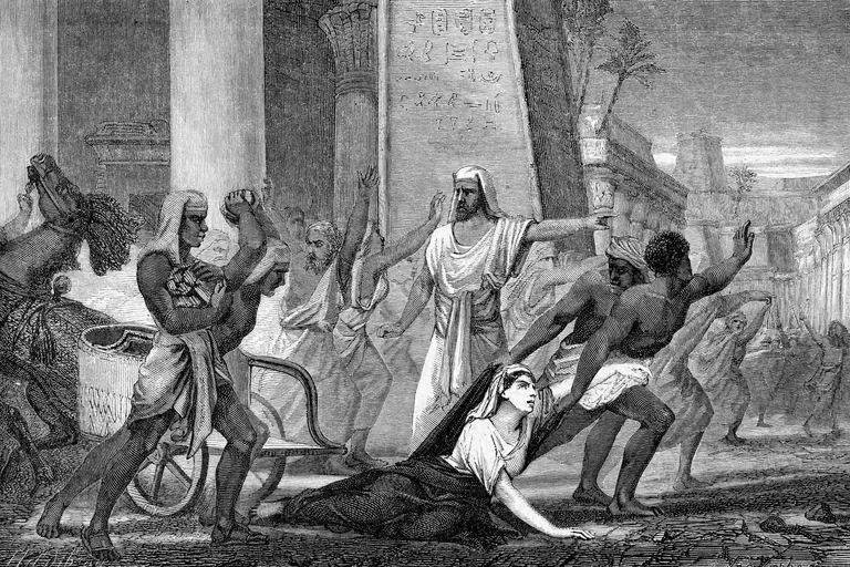 Hypatia's Murder (19th century print)