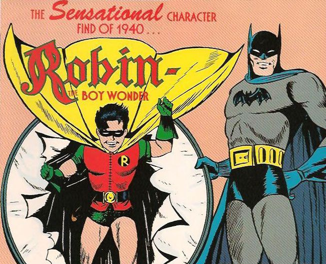 Robin with Batman