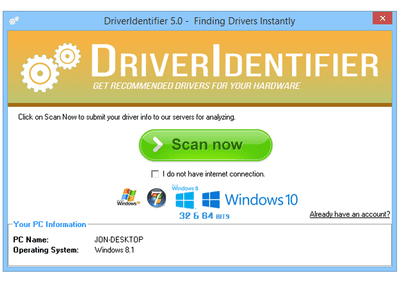 Driver Identifier Serial Number