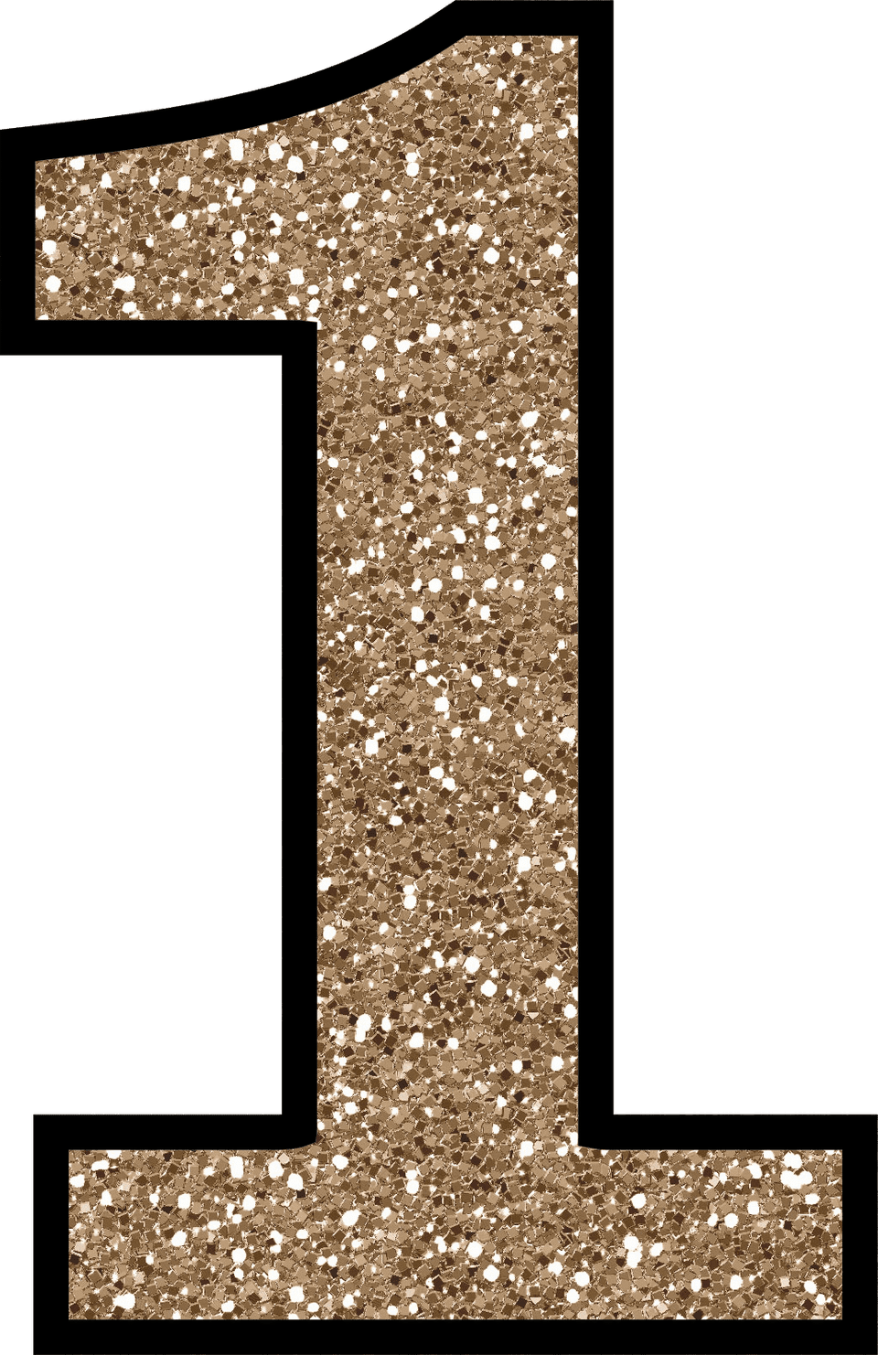 free glitter numbers 0 9 to download and print