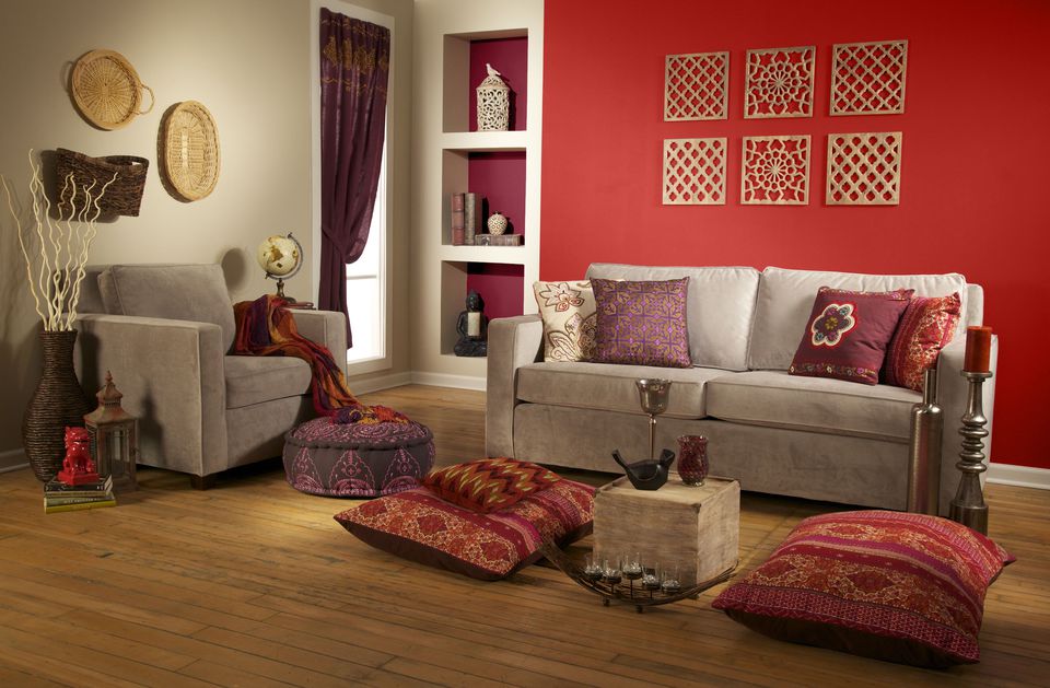 living room color elevation design