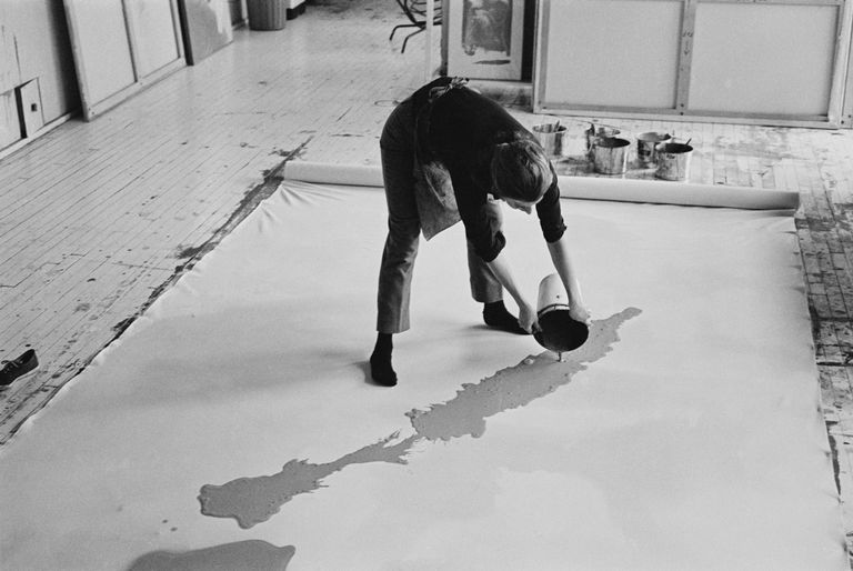 The Soak-Stain Painting Technique of Helen Frankenthaler