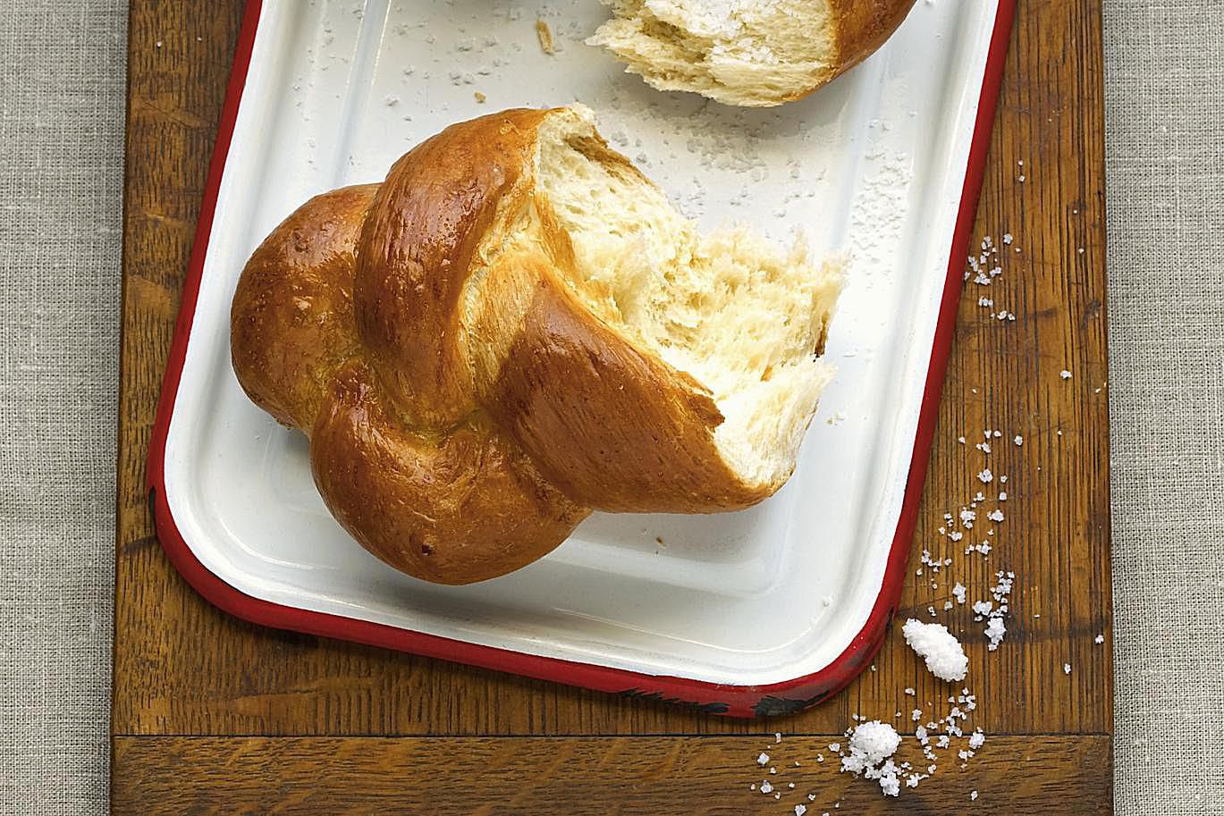 Braided White Bread