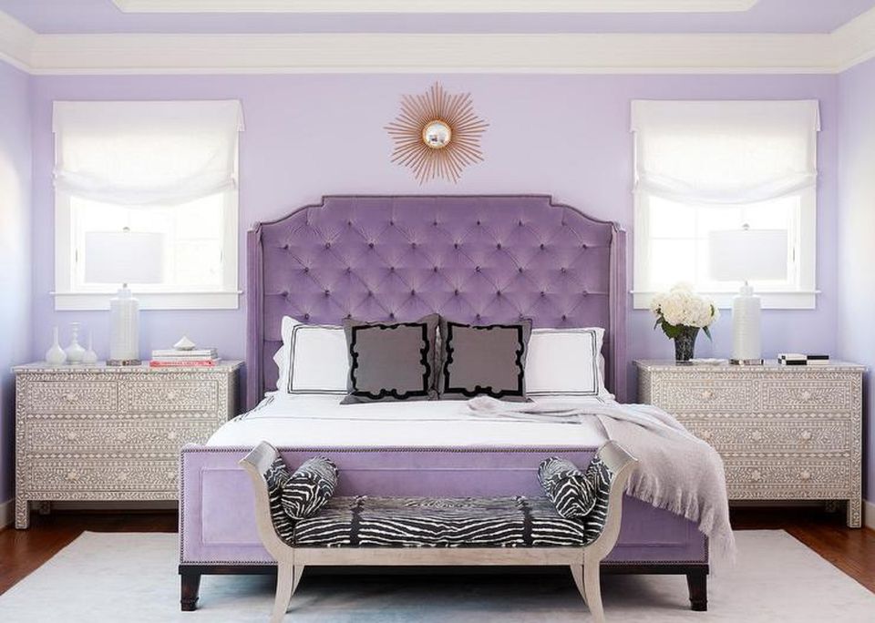 Purple And Black Decorations For Bedroom