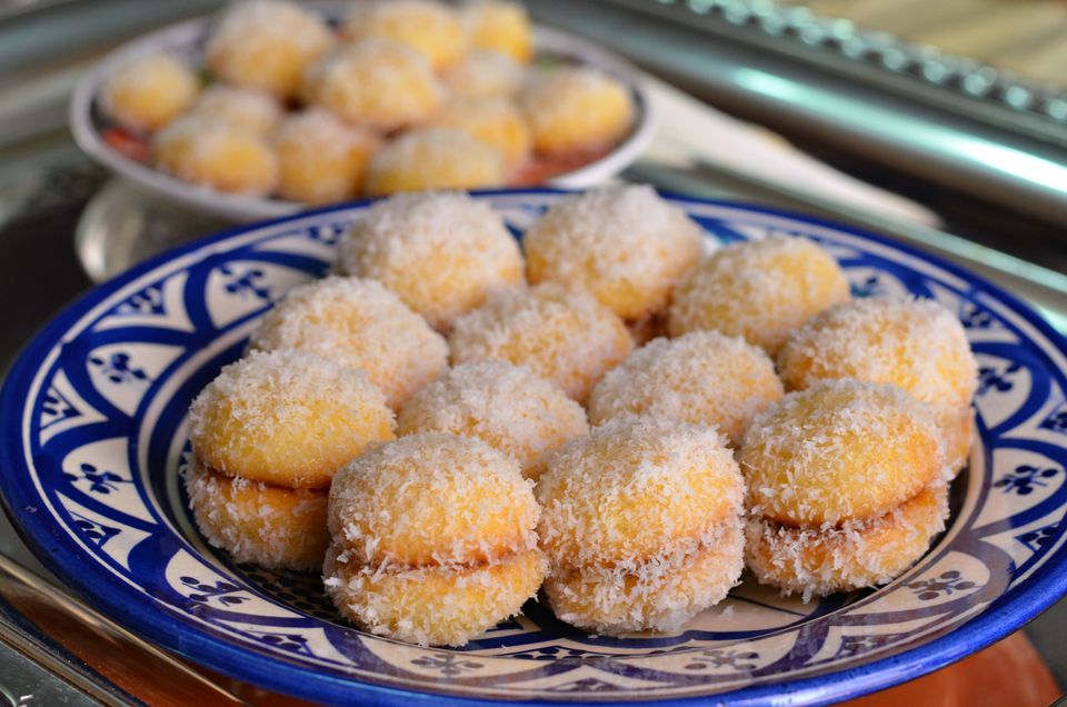 Moroccan Coconut Snowball Cookies