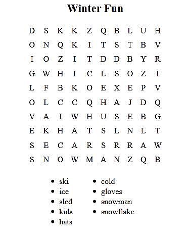 make your own free word search puzzle