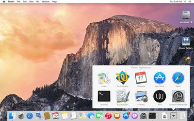 The Dock: The Mac's All-Purpose Application Launcher