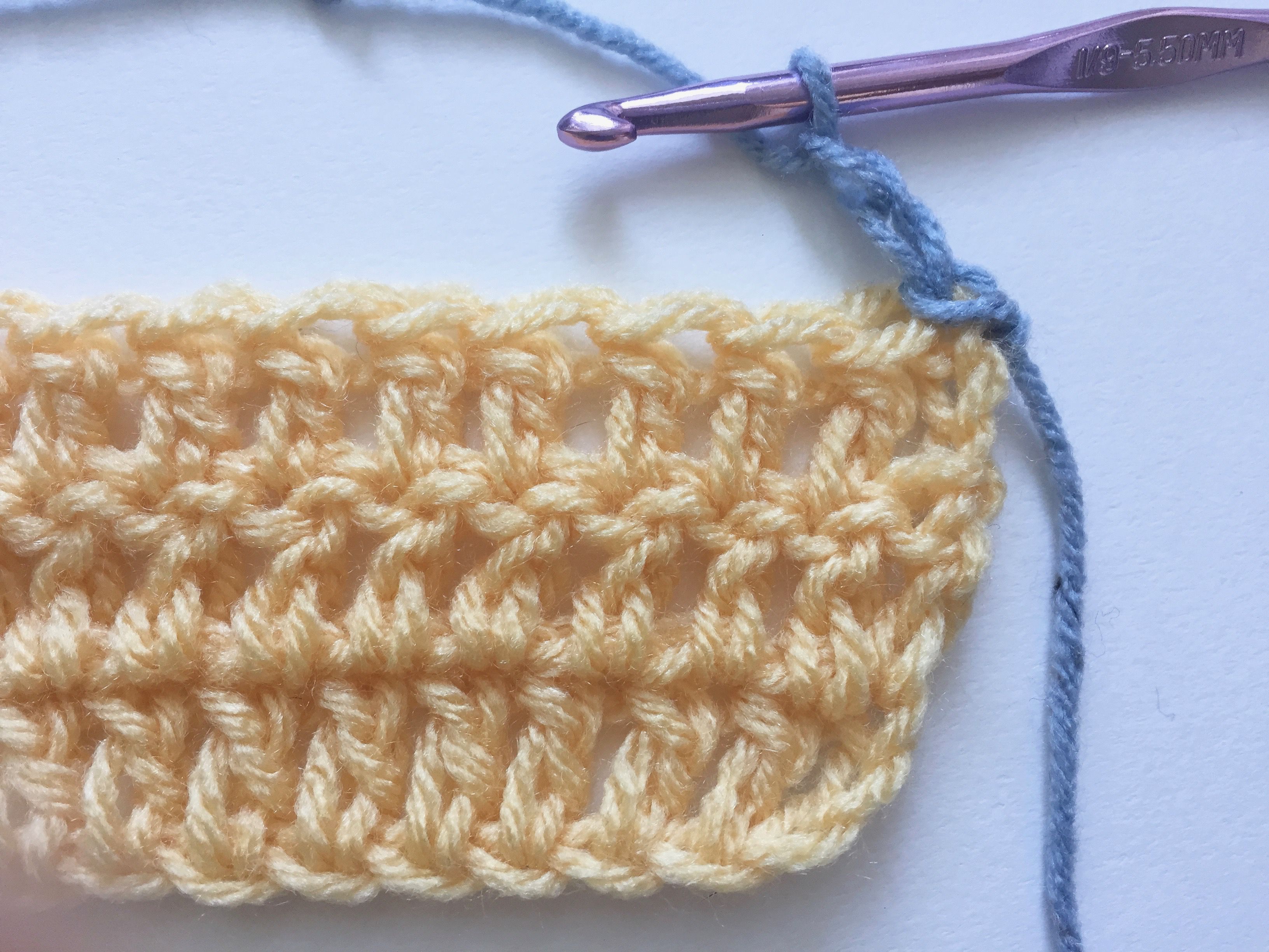 Wide Pointed Scallops Free Crochet Edging Pattern