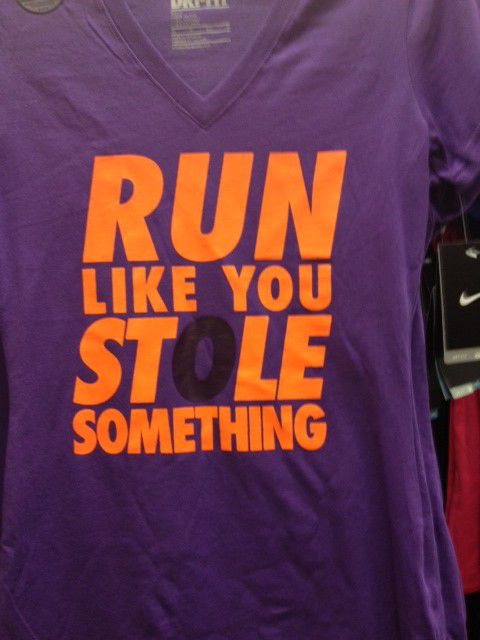 Funny Running Slogans Seen on T-Shirts