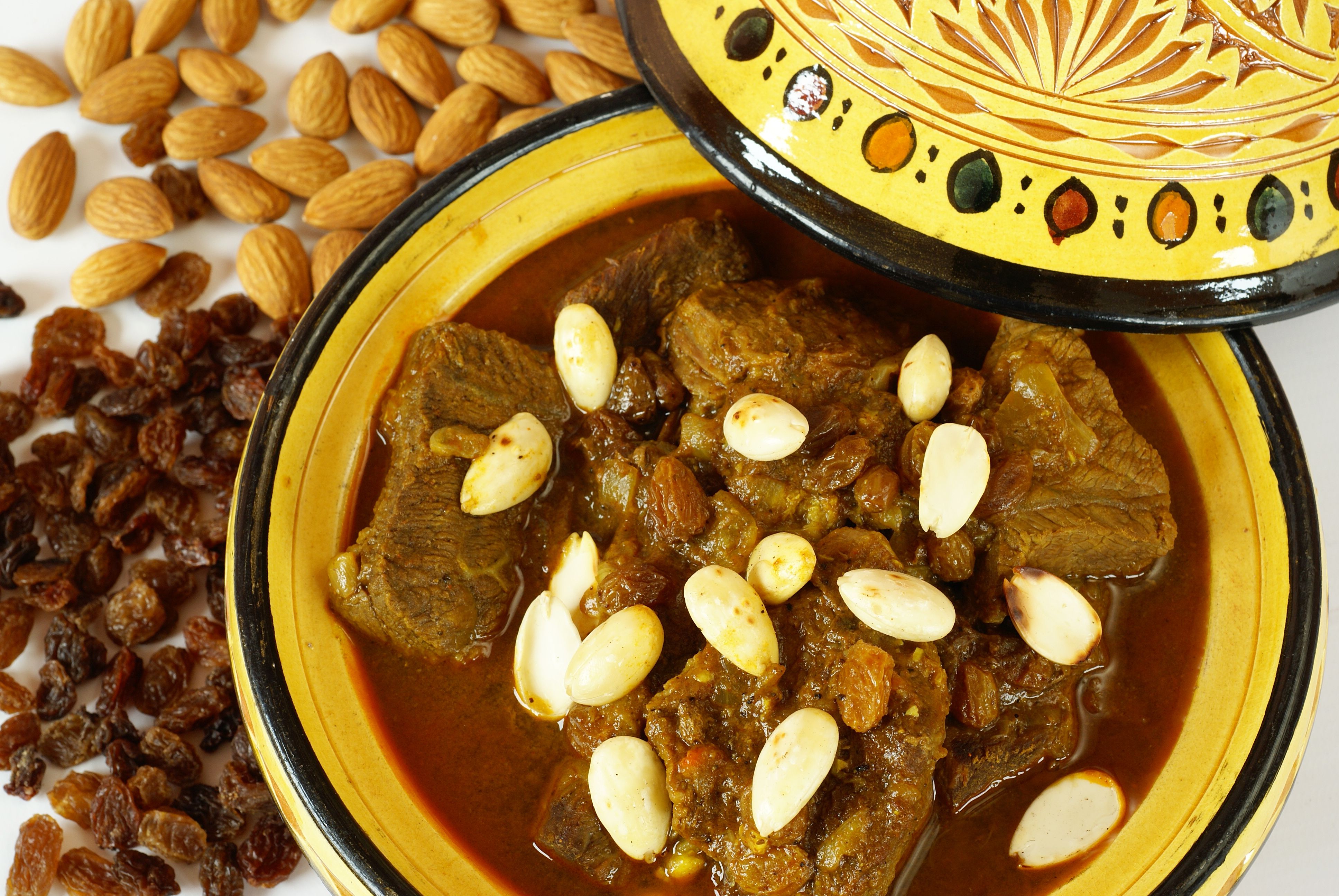 Moroccan Mrouzia - Lamb Tagine With Raisins Recipe