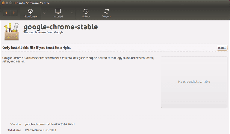 install google chrome ubuntu