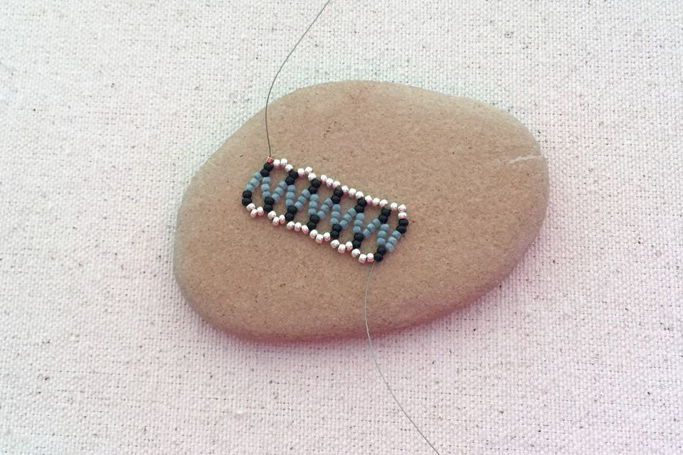 Download Chevron Stitch Bead Chain Tutorial