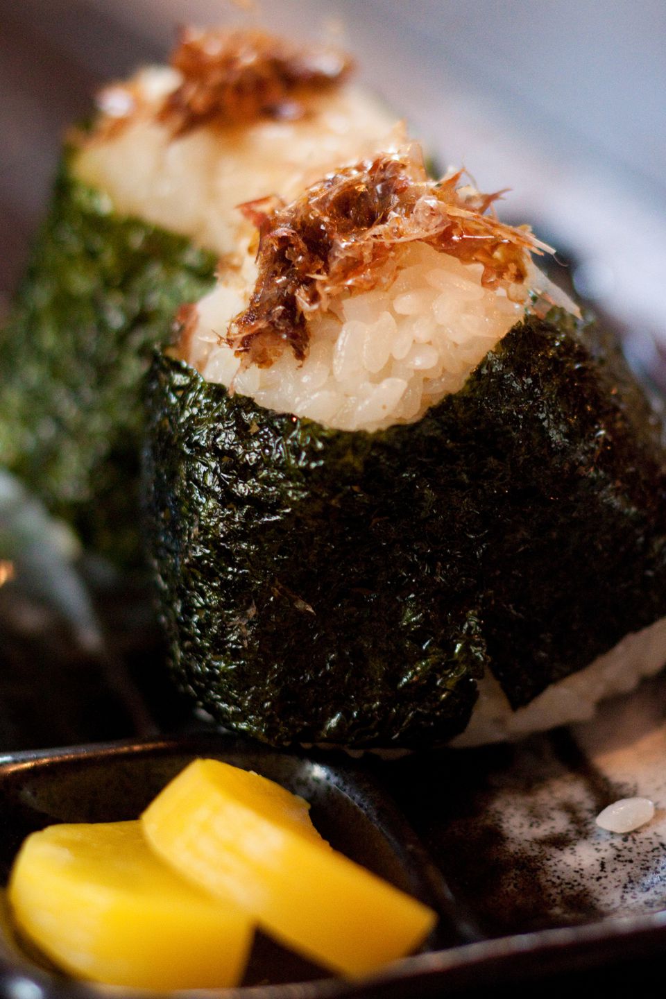 A Recipe for Okaka Onigiri Rice Balls