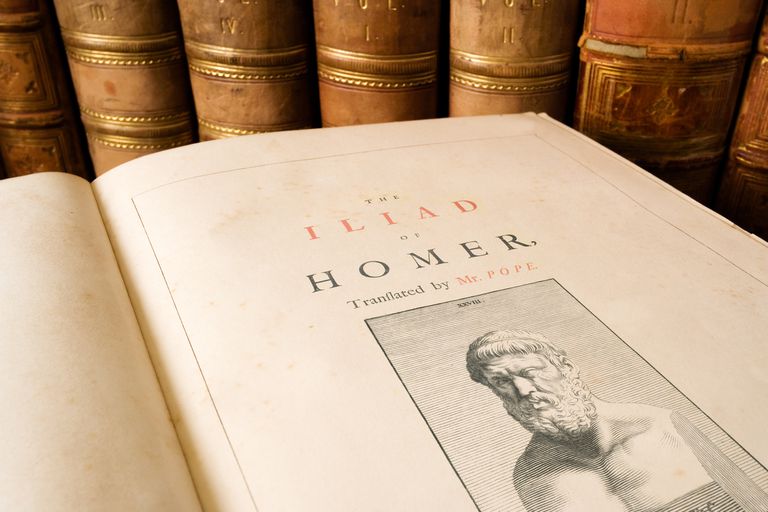 Gods and Goddesses in Homer's Epic Poem The Iliad