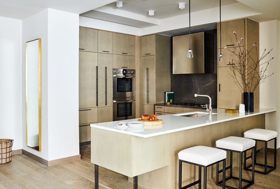 neutral modern kitchen design