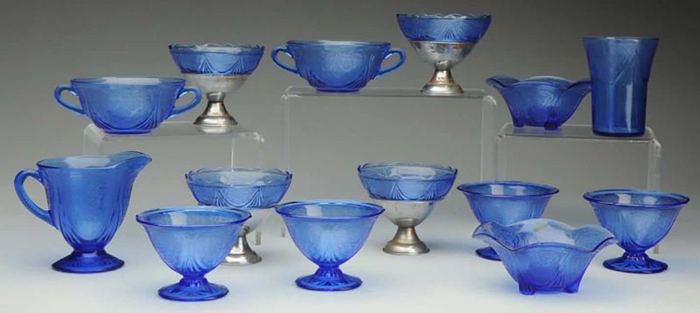 Download Cobalt Blue Depression Glass Colors, Styles, and Values